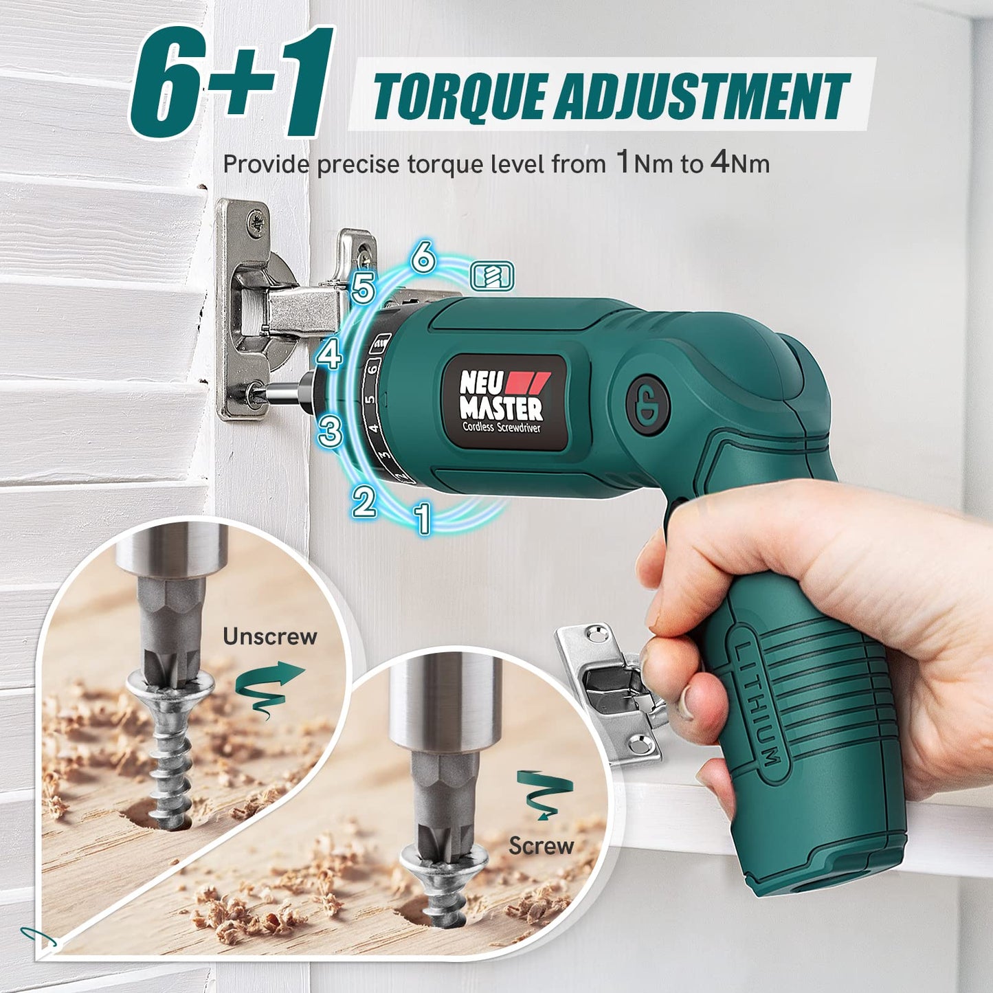 Neu Master Cordless Screwdriver NSD2013