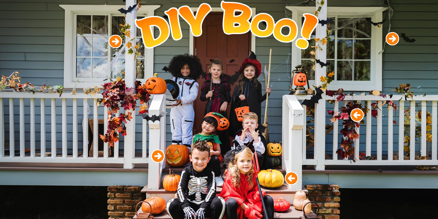 Elevate Your Halloween Decor with DIY Pumpkin Topiaries