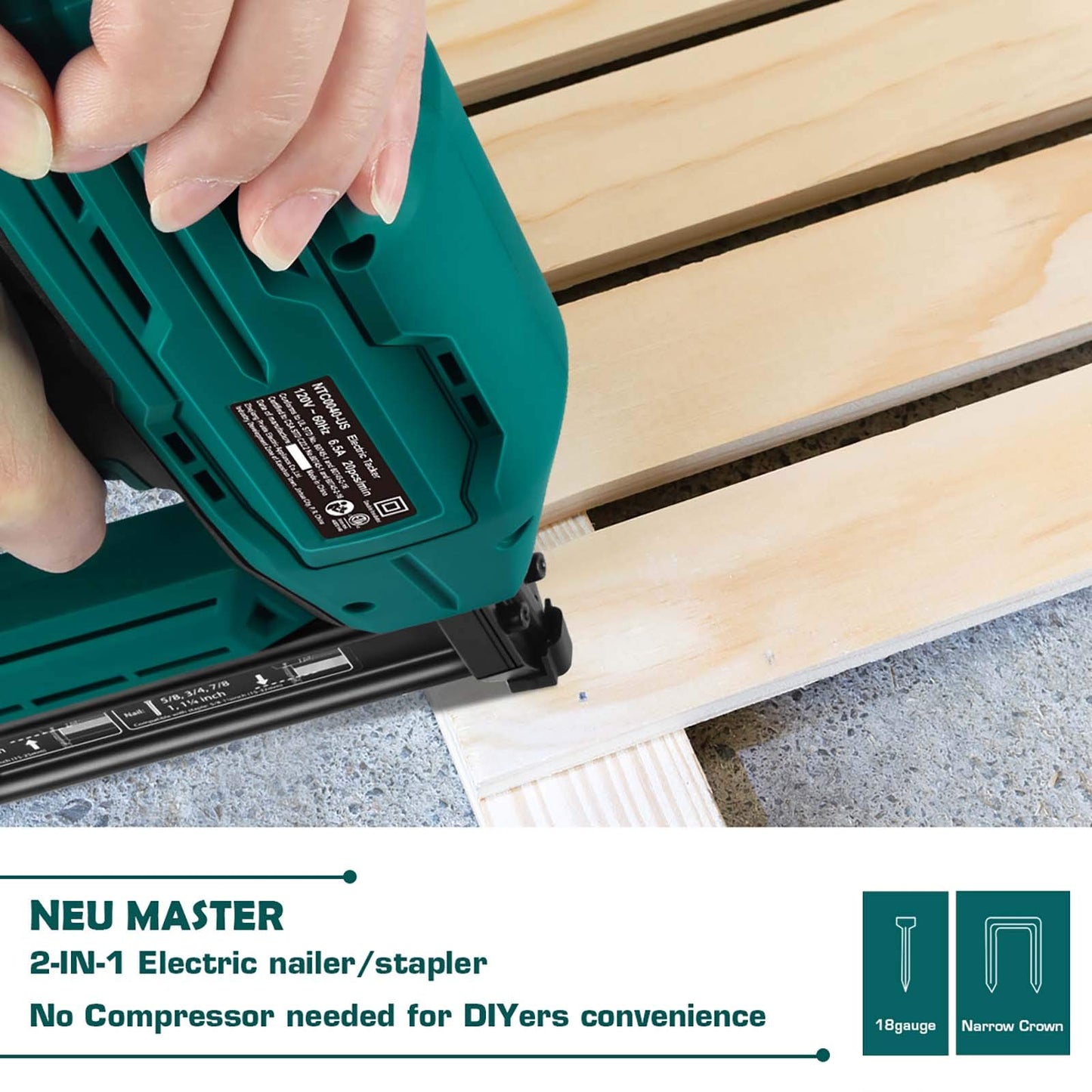 Electric Nail Gun/Staple Gun NTC0040