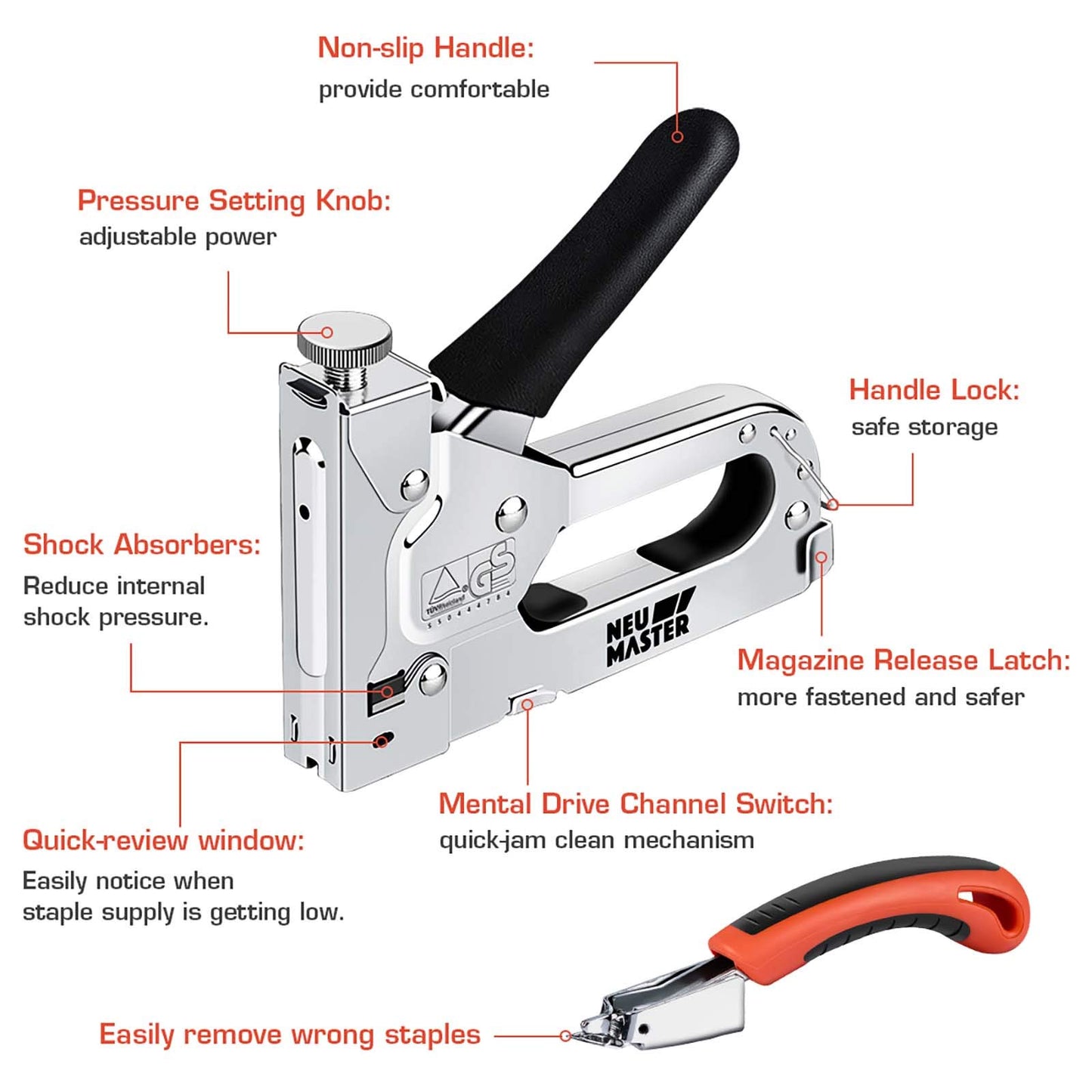 Staple Gun NHT0050