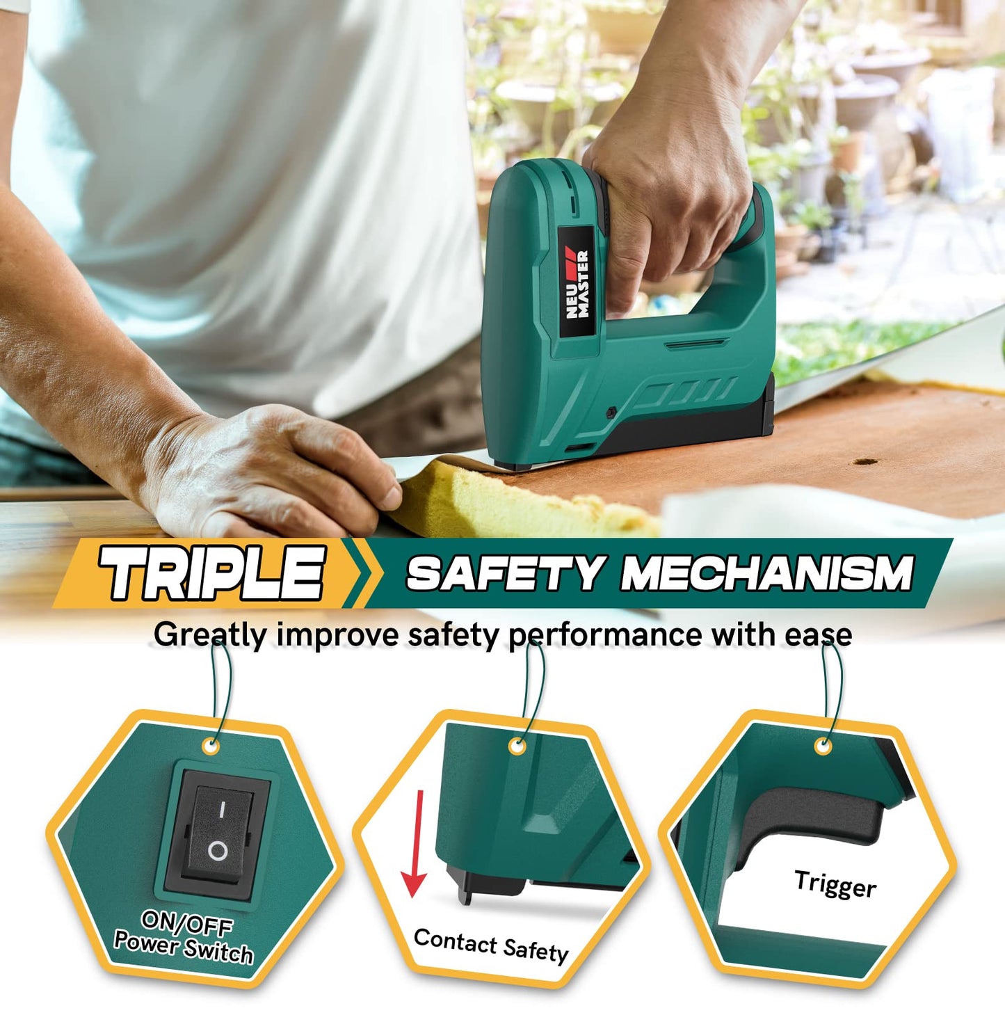 Cordless Staple Gun NTC0070