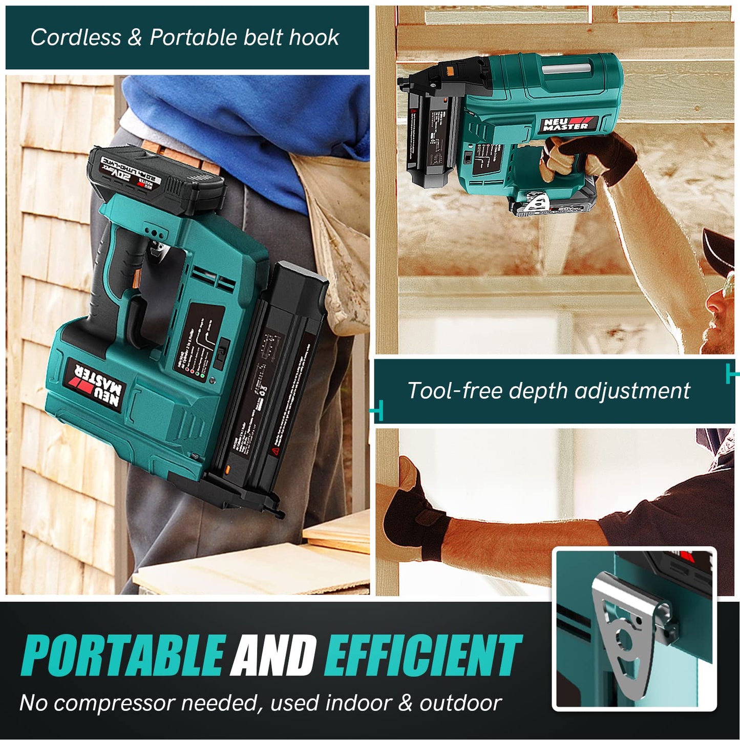 Cordless Brad Nailer NBV5040