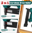 Cordless Brad Nailer/Stapler NTC0023